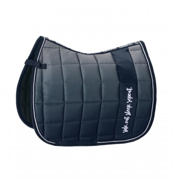 Eskadron podsedlová dečka Big Square Glossy navy DL