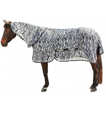 RugBe síťová deka včetně krčního dílu Zebra