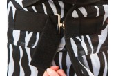 RugBe síťová deka včetně krčního dílu Zebra